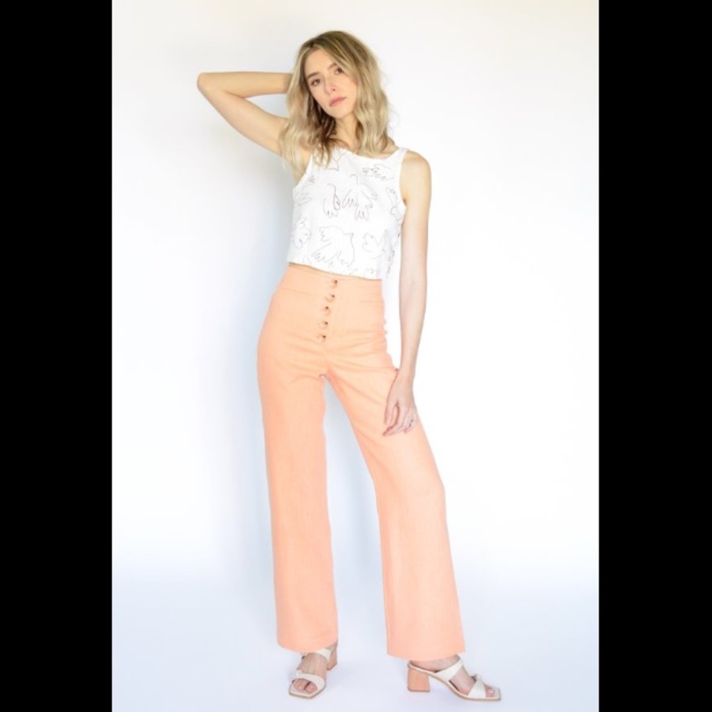 ISO size 34 extra small Adeline Linen Pants